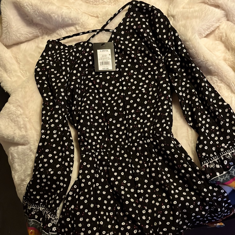 Floral bohemian dress